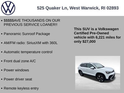 2025 Volkswagen Taos 1.5T SE