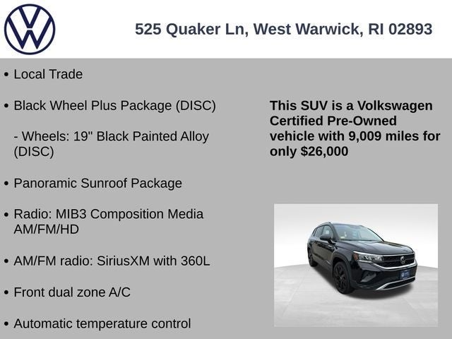 2024 Volkswagen Taos 1.5T SE