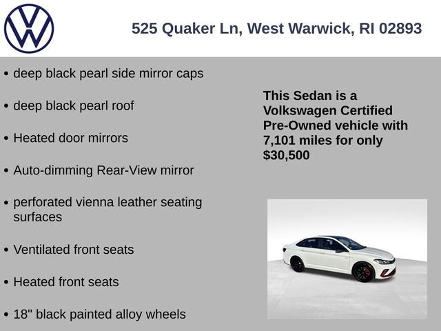 2025 Volkswagen Jetta GLI 2.0T Autobahn