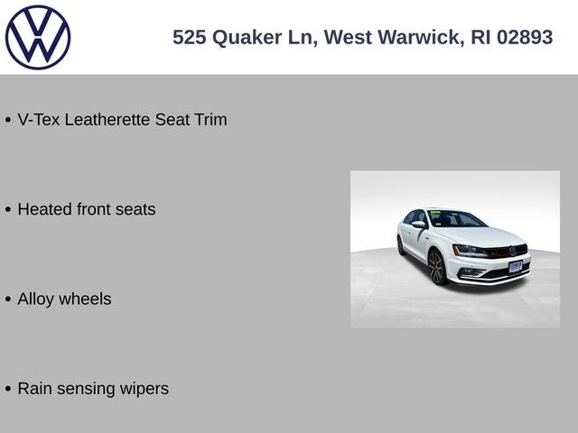 2018 Volkswagen Jetta GLI 2.0