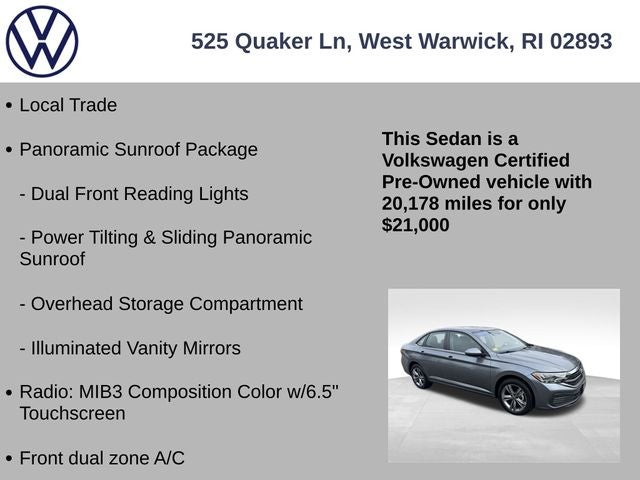 2024 Volkswagen Jetta 1.5T SE