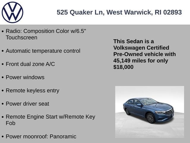 2021 Volkswagen Jetta 1.4T SE
