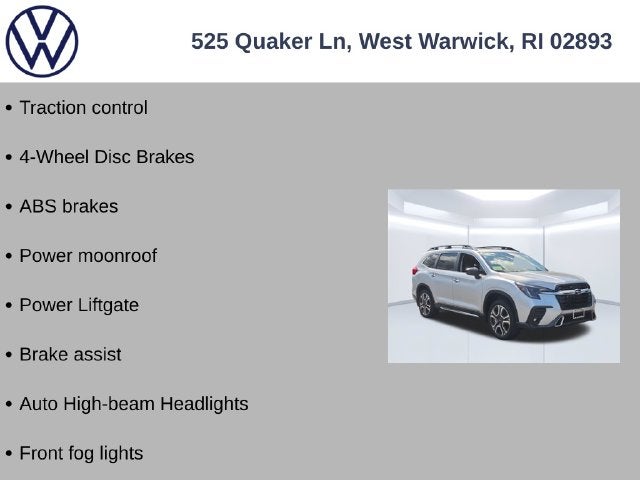 2025 Subaru Ascent Touring