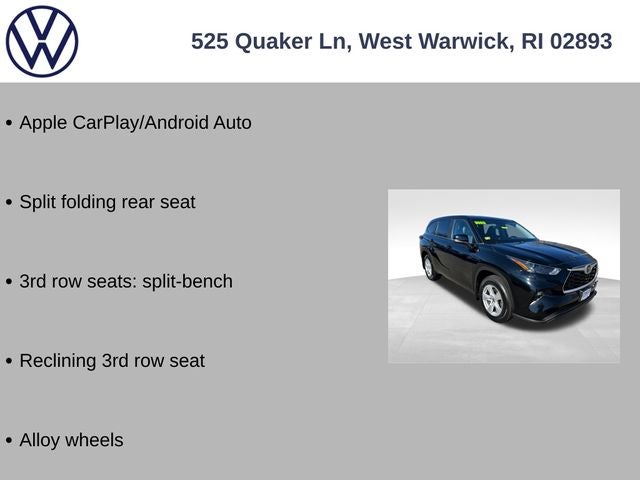 2023 Toyota Highlander LE