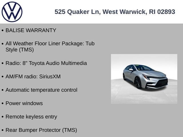 2024 Toyota Corolla SE