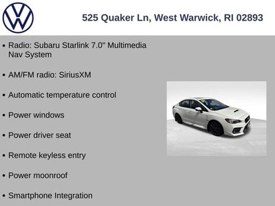 2018 Subaru WRX Limited