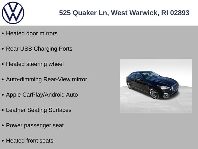 2022 INFINITI Q50 LUXE