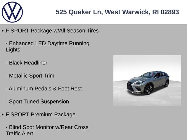 2020 Lexus NX 300 F Sport