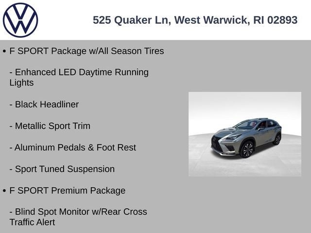 2020 Lexus NX 300 F Sport