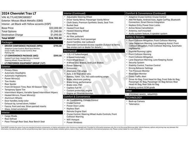 2024 Chevrolet Trax LT