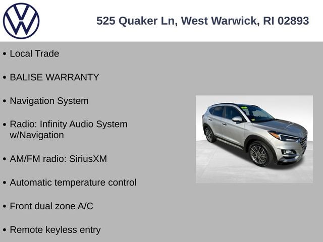 2020 Hyundai Tucson Ultimate