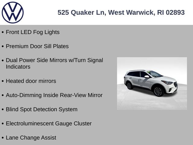 2018 Hyundai Santa Fe SE