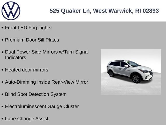 2018 Hyundai Santa Fe SE