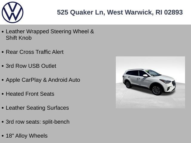 2018 Hyundai Santa Fe SE