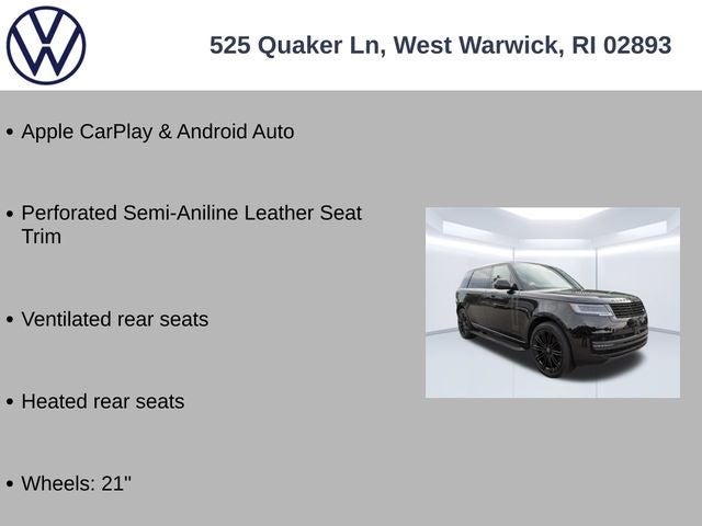 2025 Land Rover Range Rover SE LWB