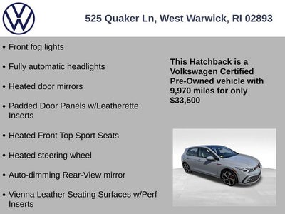 2024 Volkswagen Golf GTI 2.0T SE