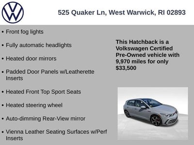 2024 Volkswagen Golf GTI 2.0T SE