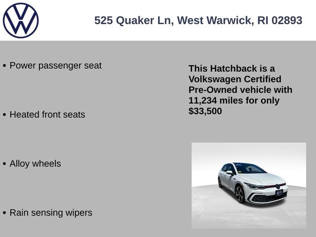 2024 Volkswagen Golf GTI 2.0T SE