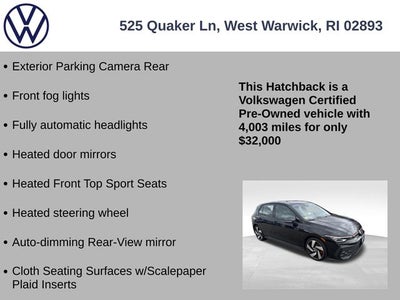 2025 Volkswagen Golf GTI 2.0T S