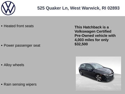2025 Volkswagen Golf GTI 2.0T S