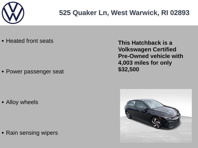 2025 Volkswagen Golf GTI 2.0T S