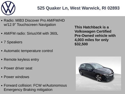 2025 Volkswagen Golf GTI 2.0T S