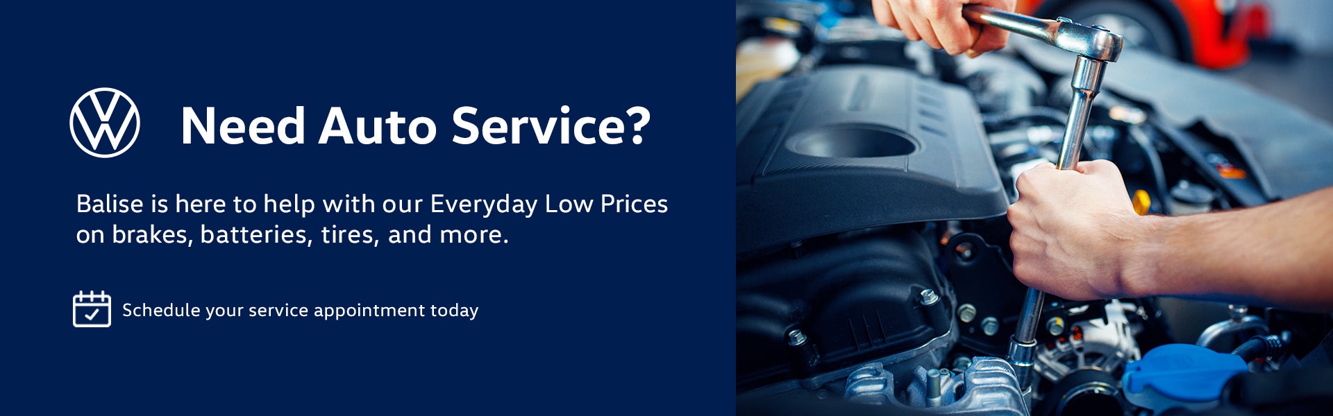 Schedule Service at Balise Volkswagen!